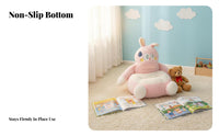 Novelty Seat pad with spinerest Comfortable Floor Chair Plush for Dorm Room