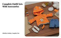 Clothes Variety of Outfits Doll Fashion Set Cute Designs 1/6 Scale Doll Outfit