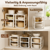 pot and pan organizer