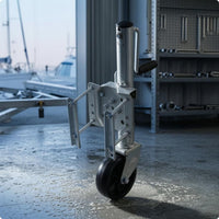 Swivel Trailer Jack   Travel Folding Trailer Jack Zinc-Coated Vehicle Support