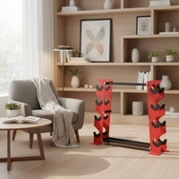 Dumbbell Rack Stable Base Vertical Dumbbell Rack Sturdy Exercise Storage for Gym