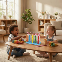 Wooden Abacus Educational Wooden Bead Abacus Bead Counting Toy Colorful Hands-on for Preschoolers, Preschool, Classroom