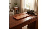 Wooden Display Base Tray Rectangular Base Tray Low-Profile Foundation for Hobbyists, Collectors, Dioramas