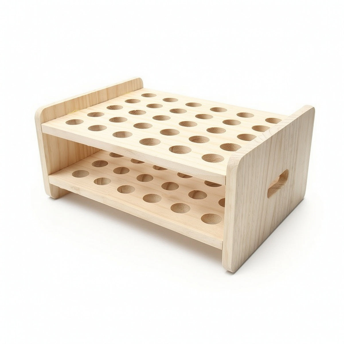 Wooden Scissors Storage Rack Wood Scissors Storage Rack Unfinished Wooden Desktop Organizer for Crafters, Classroom