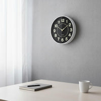 Easy to Read Luminous in the Dark Timepiece Large Numbers Luminous Wall Timepiece