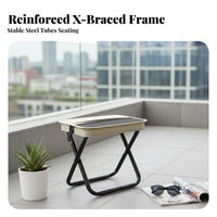 Space-Saving foldable Handbag Stool Pocket-Sized Design Handbag& design Folding Stool Lightweight Portable Seat Quick Setup for gatheringportableers, Commuters, Queuing, Public Transport Stations, exploringing, Camping