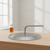 Stainless Steel 304 False Bottom with Tube Tube Perforated Keg False Bottom Curved Kettle Screen Heavy-Duty for Homebrewers