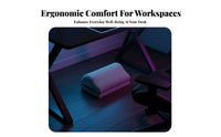 Half-Cylinder Foot Pillow Pressure Relief Ergonomic Accessory Adjustable Height