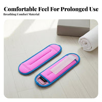 2 Pieces Universal Use Sandbag Leg Weights Secure Fit Adjustable Sandbag Weights Single Size Fits Most for Athletes, Running, Training
