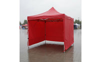 Transparent Quick-Setup Tent Sidewall Foldable Portable Canopy Sidewall Custom Print Canopy Privacy Screen Sunshade for Market Stall, Disaster Relief, Advertising Booth