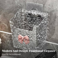 Multi-Compartment Clear Organizer Minimalist Design for vanity, Women, Students