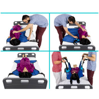 Patient Lift Harness Repositioning Patient Lift Harness with Handles Breathable for Elderly, Nursing Homes