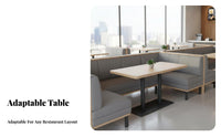 New Chinese aesthetic Floor Coffee Table Minimalist Design Rectangular Floor Table Small Space suitable Household Furniture Low height for Tea Lovers, Homeowners, Families, Living Room, Balcony, Study, Bedroom