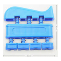 Spring-Loaded Hand Strengthener Compact Grip Strengthener Flexible Forearm Exerciser Portable for Musicians, Climbers, Athletes