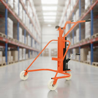 Hydraulic Drum Cart Mobile Drum Handling Cart Manual for Warehouses, Mechanics