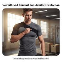 Adjustable Shoulder Brace Provides Warmth Shoulder Brace Breathable Material