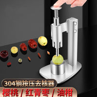 304 Stainless Steel Fruit Corer for Cherries and Dates