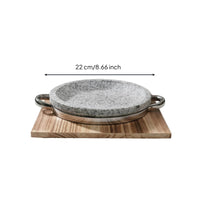 Stone Cookware Decorative Fry Pan Artistic for Home Chefs