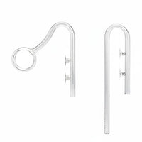 Glass Lily Pipe Improves Water Circulation Aquarium Inflow Outflow Pipe
