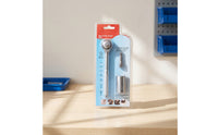 3 Pieces Chrome-Finished Socket Wrench Kit with Extension Textured-Grip Socket Wrench Set with Adapter Ergonomic Tool Versatile for Homeowners