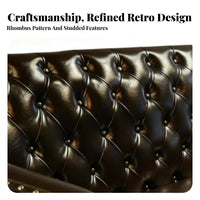 Two-Seater Banquette Set Vintage Retro design Cafe Booth Complete Table and Chair Combination Restaurant Seating for Coffee Shops, Restaurants, eaterys