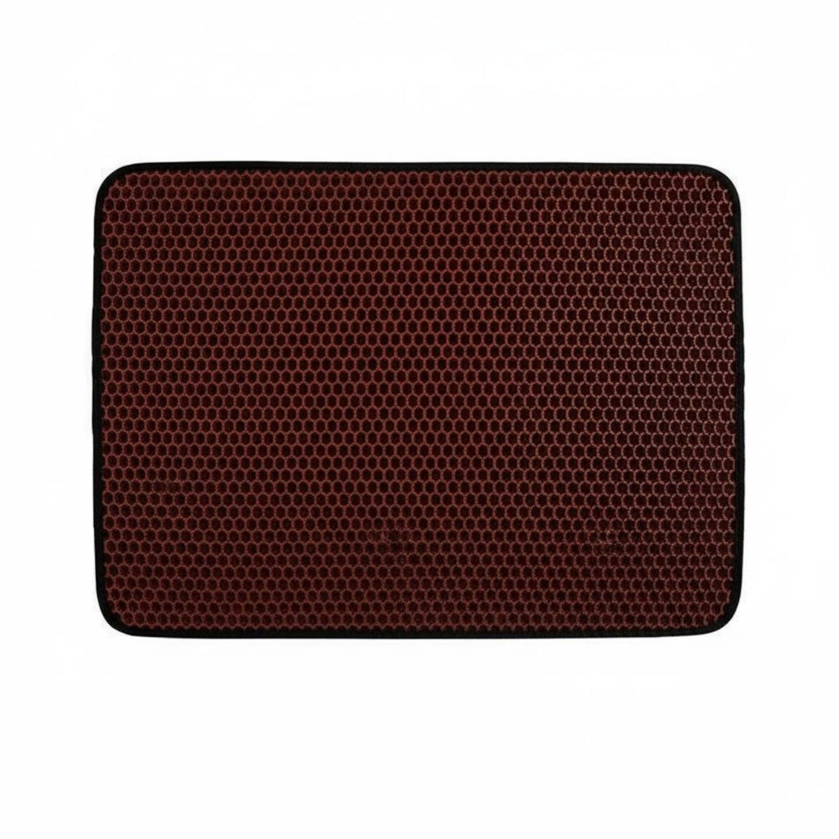 Non-Slip Backing Double Layer Cat Litter Mat Scratch Resistant Double Layer Litter Mat Easy to Clean