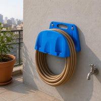 Wall Mounted Hose Reel Space Saving Water Hose Storage Rack Kink