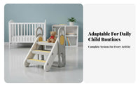 Convertible kids' Ladder Non-Slip Design Step-up Potty Coach Foldable for Boys