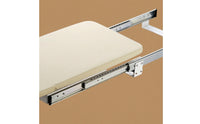 Pull-out Ironing Board with Slide Rails Space-Saving Folding Ironing Board with Rotating Base Discreet Furniture for Laundry Room, Small Apartments