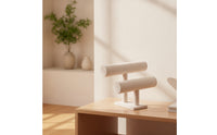 Bracelet Display Stand Two-Tier Bracelet Holder with Rectangular Base Detachable