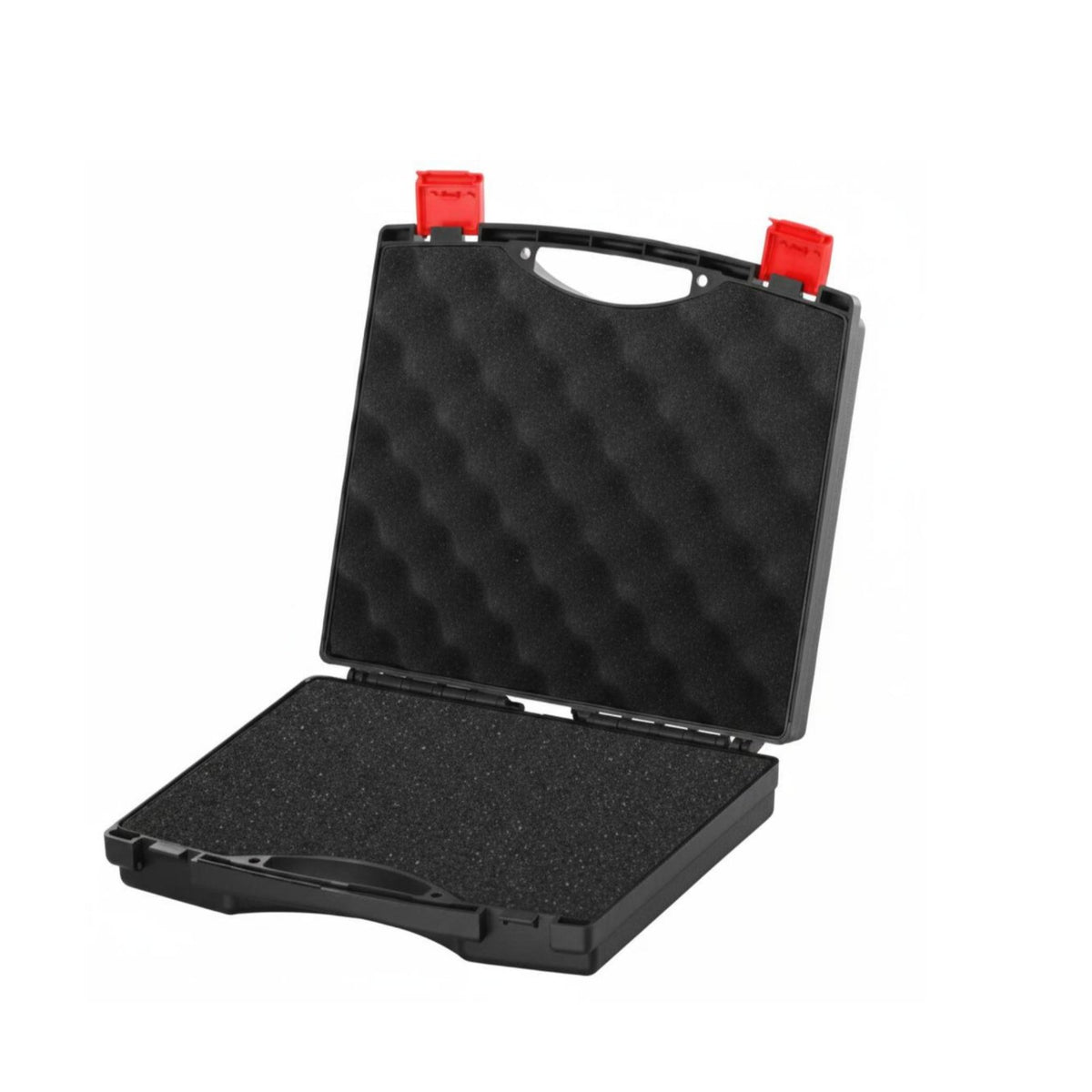 Water Resistant PP Plastic Storage Box Integrated Handle Waterproof Hard Case Heavy Duty for Travelers, Technicians, Travel, Garage, Outdoor