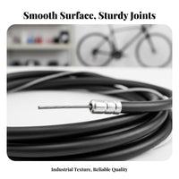 Cycle Brake Wire High Strength Cycle Brake Line Housing Mountain Bike Derailleur Wire Housing Kit Long-Lasting Effortless
