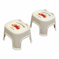 Thickened long-enduringing Stackable Penduringic Stool Anti-Slip Portable Utility Step adaptable Household Furniture Space-Saving for Children, young children, Bathroom, Living Room, Bedroom, Entryway