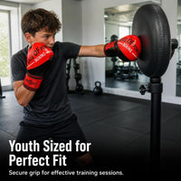 Kids & Adult Boxing Training Set with Gloves, Focus Mitts, and Kick Pads for Combat Sports