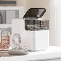 Portable Countertop Ice Maker Compact Countertop Ice Maker Small Appliance for Students, Kitchen, Office, Dorm Room