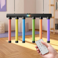 Rechargeable Reaction Drop Sticks Challenge Game Competitive Reaction Coach Game Safe Hand-Eye Coordination Training Toy Soft for Athletes