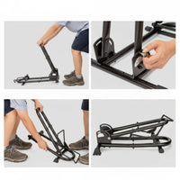 Steady-lShaped Bike Stand Sturdy Insert Bike Stand Long-Lasting Cycle Parking Rack Indoor and Outdoor Use for Garage