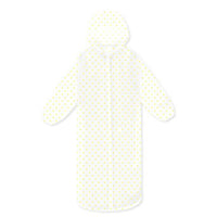 Waterproof Raincoat with Hood Full-Body Raincoat Translucent Rain Poncho Thickened for Students