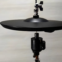 Hi Hat Cymbal Controller 12 Inch Musical Instrument Accessory for Practice, Home Studio, Stage Performance