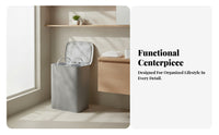 Large Capacity Foldable Laundry Basket Handles Rectangular Laundry Basket for Bedroom