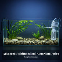 Internal Aquarium Cleaner Upgrade Aquarium Circulation Pump Multi-Functional Fish Tank Oxygenator Pump