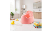 Indoor/Outdoor Use Portable Potty Chair Easy to Clean Portable Potty Seat Splash Guard for Toddlers, Babies