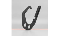 Climbing Hook with Slotted Arm Compact Gear Hanger for Arborists, Rope Access