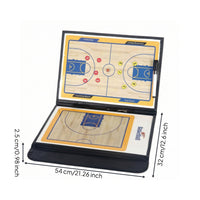 Basketball Tactic Dry-Wipe boardErase Basketball Tactic Board for Team Meetings