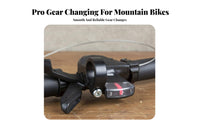 Cycle Lever Gear Selector Precise Shifting Lever Gear Selector Set Mountain Bike Gear Lever Ergonomic Levers Handlebar Gear