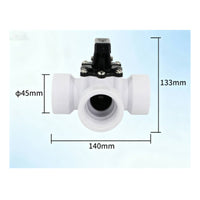 Pool Triple-Port Diverter Threaded Pool Diverter High-Movement Water Circulation