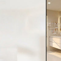 Window Film for Privacy Window Film, Frosted Glass Film for Home Office and Living Room, Static Cling PVC Material, No Glue Film Self Adhesion