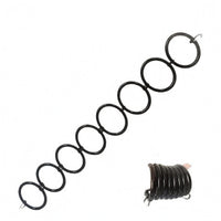 Reptile Climbing Toy Circular Hoops Snake Climbing Ring Hanging Hoop Toy Linked Rings Ring Ladder Metal Clips for Small Animals