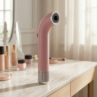 Rechargeable Cordless Hair Dryer Portable Hair Dryer with LCD Display High-Speed Hairdryer Fast Drying for Travelers
