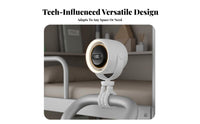 High Speed Rechargeable Clip Fan Quiet Operation Clip on Fan Strong Wind for Away Ice Workers, Dorm Residents, Desktop, Dormitory, Bedside